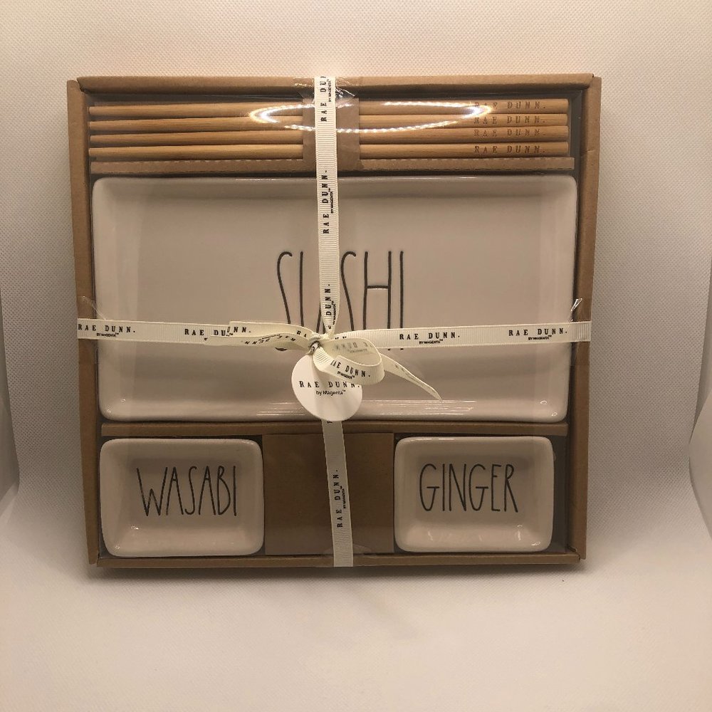 BNIB Rae Dunn Sushi Set